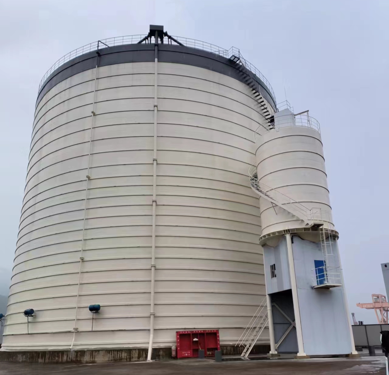 通榆10万吨水泥钢板库